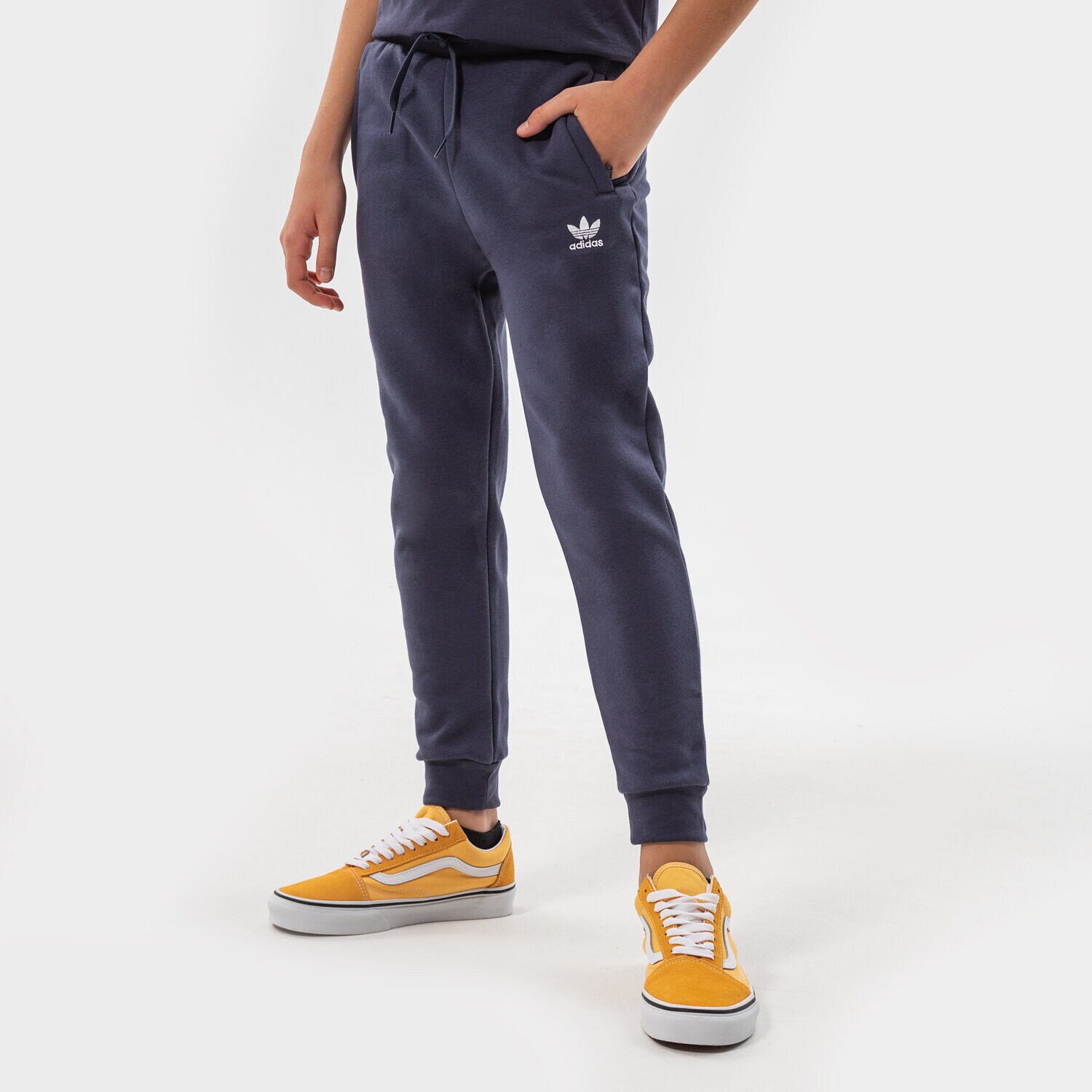 dětské kalhoty ADIDAS KALHOTY  PANTS BOY HG1437 TMAVOMODRÁ