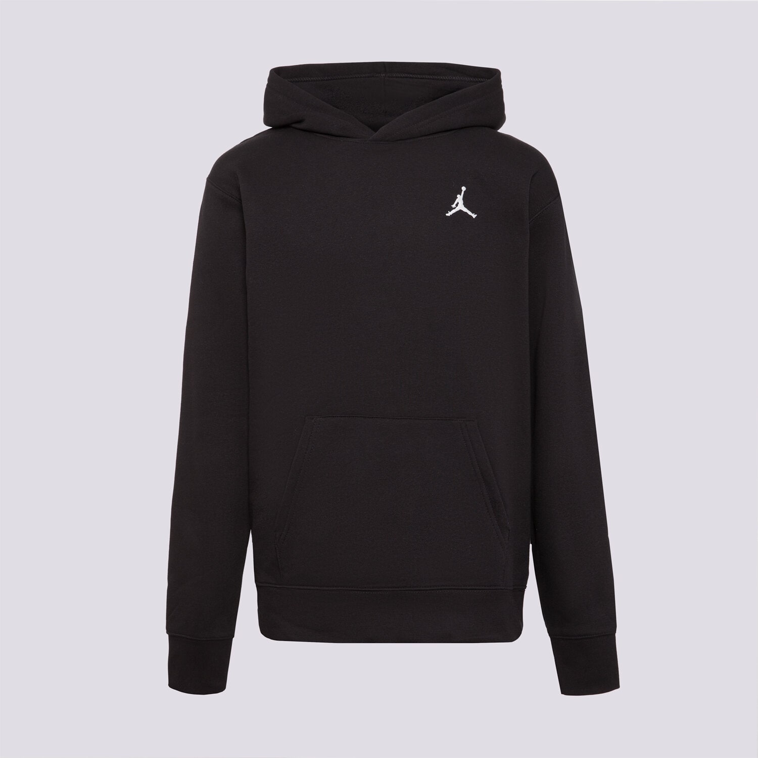 dětská mikina JORDAN MIKINA S KAPUCÍ JDB MJ BROOKLYN FLC PO BOY 9BD232-023 ČERNÁ