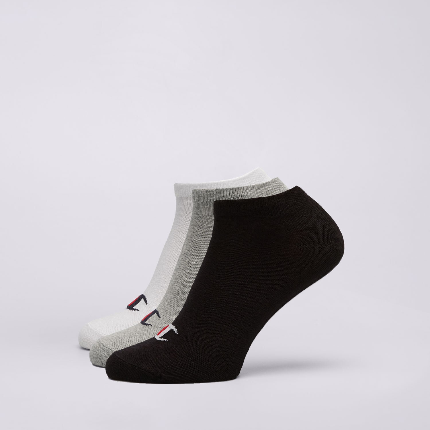dámské ponožky CHAMPION PONOŽKY 3PK SNEAKER SOCKS U20100EM006 VÍCEBAREVNÁ