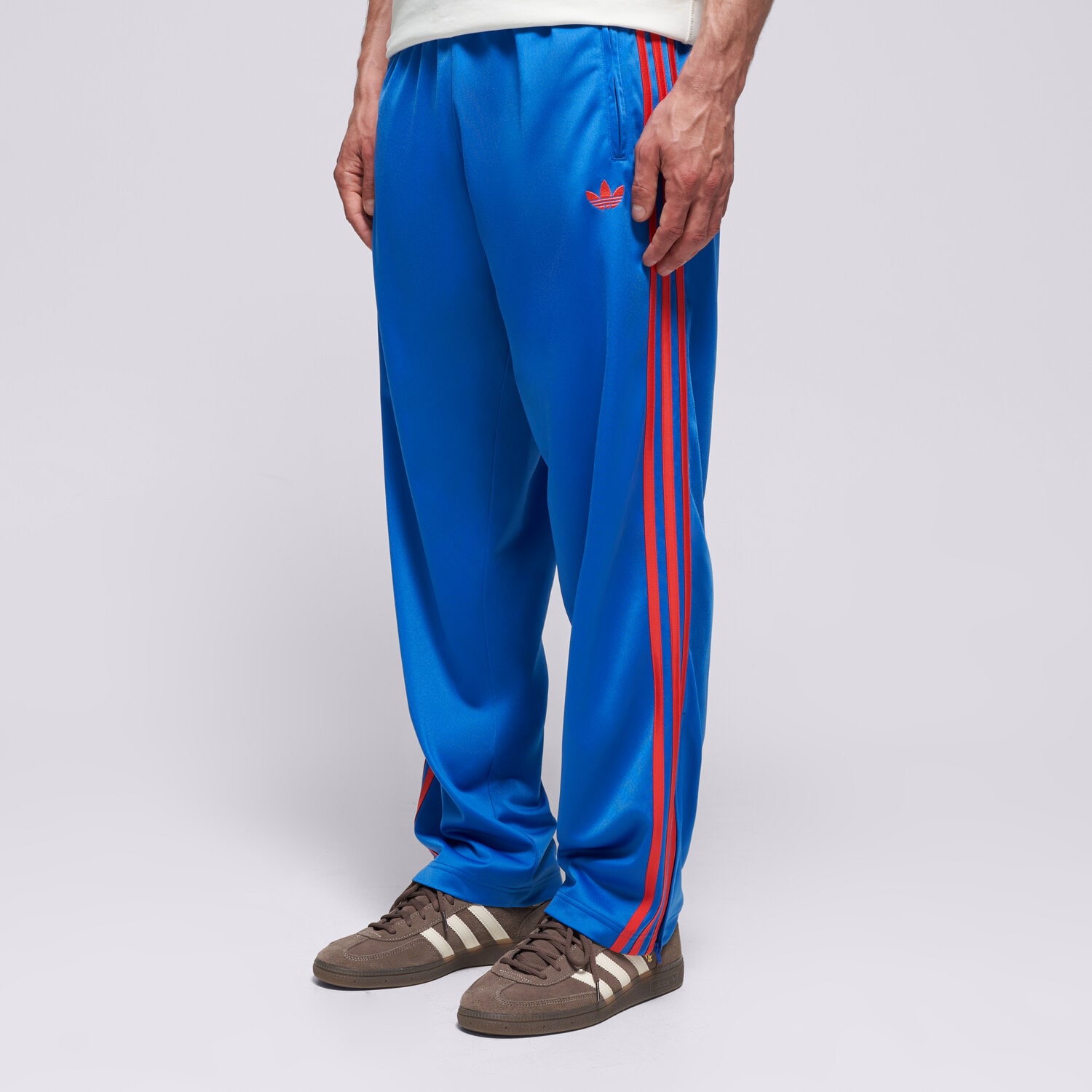 pánské kalhoty ADIDAS KALHOTY  FIREBIRD TP KD8318 MODRÁ