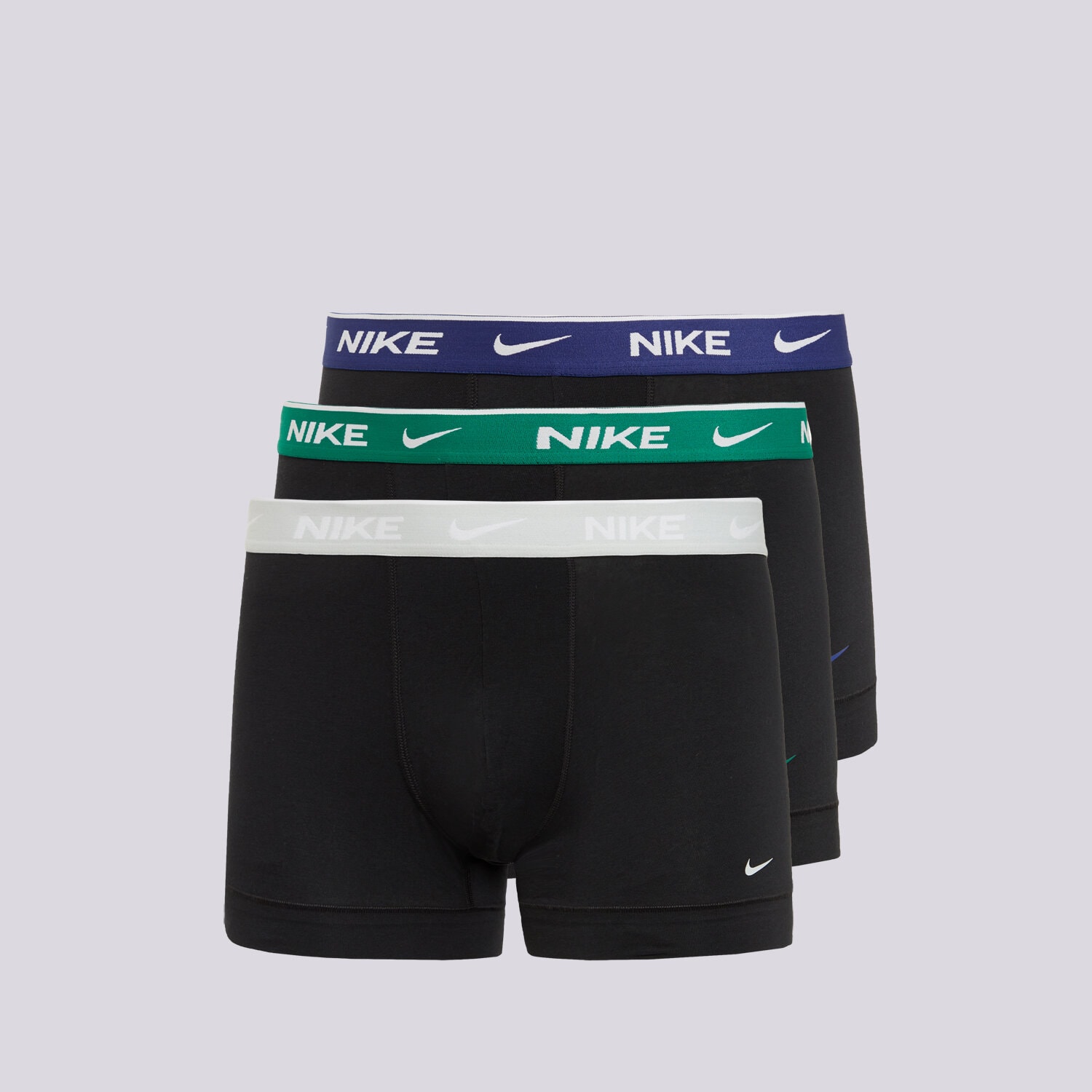 pánské spodní prádlo NIKE TRENKY TRUNK 3PK NQ00KE1284EXT VÍCEBAREVNÁ