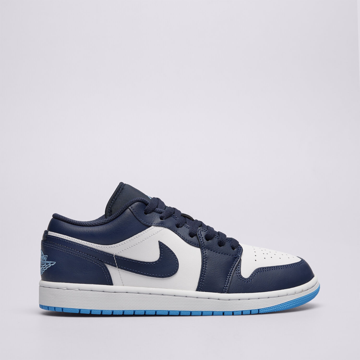 pánské tenisky AIR JORDAN 1 LOW  553558-404 TMAVOMODRÁ