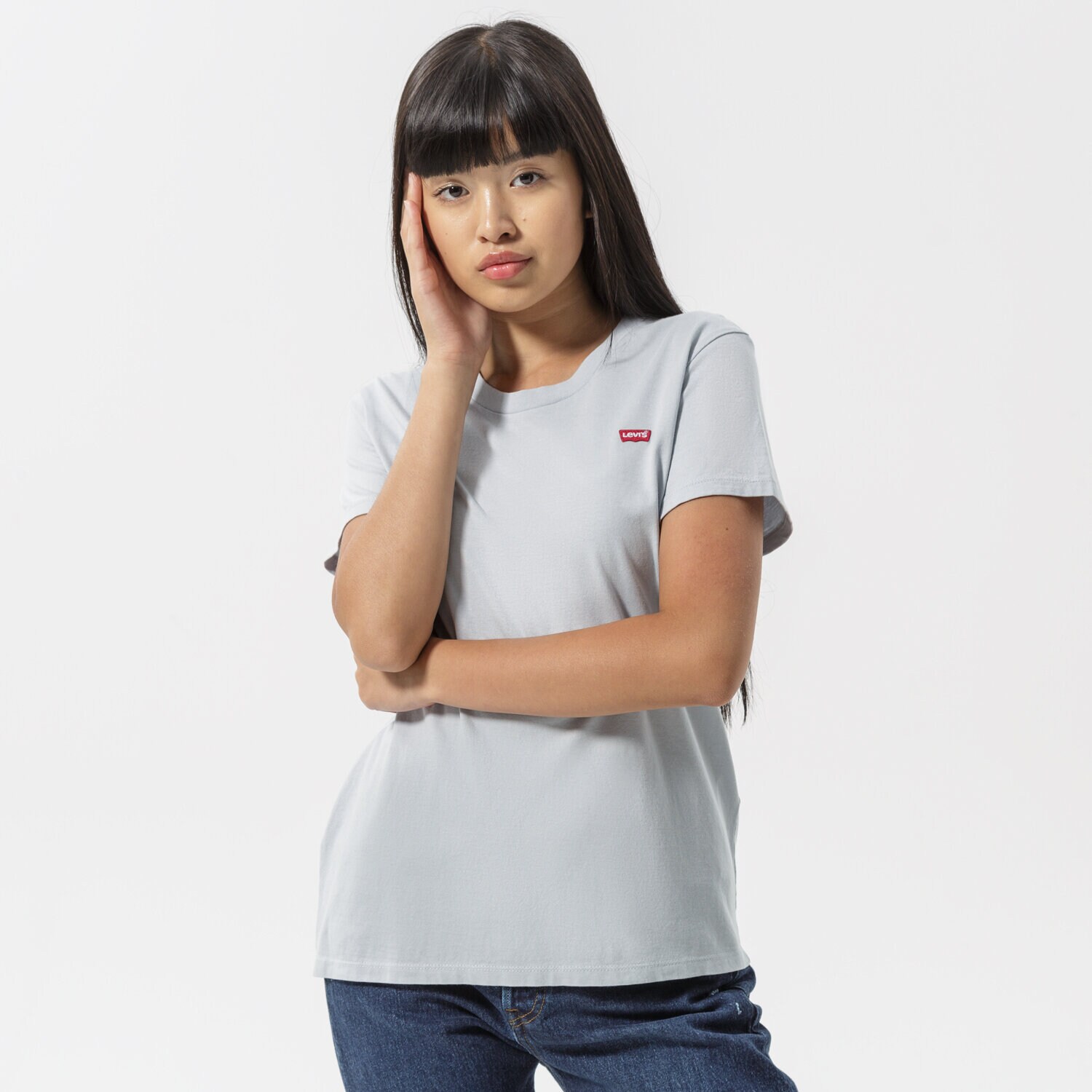 dámské tričko LEVI'S TRIČKO PERFECT TEE 39185-0128 BÍLÁ
