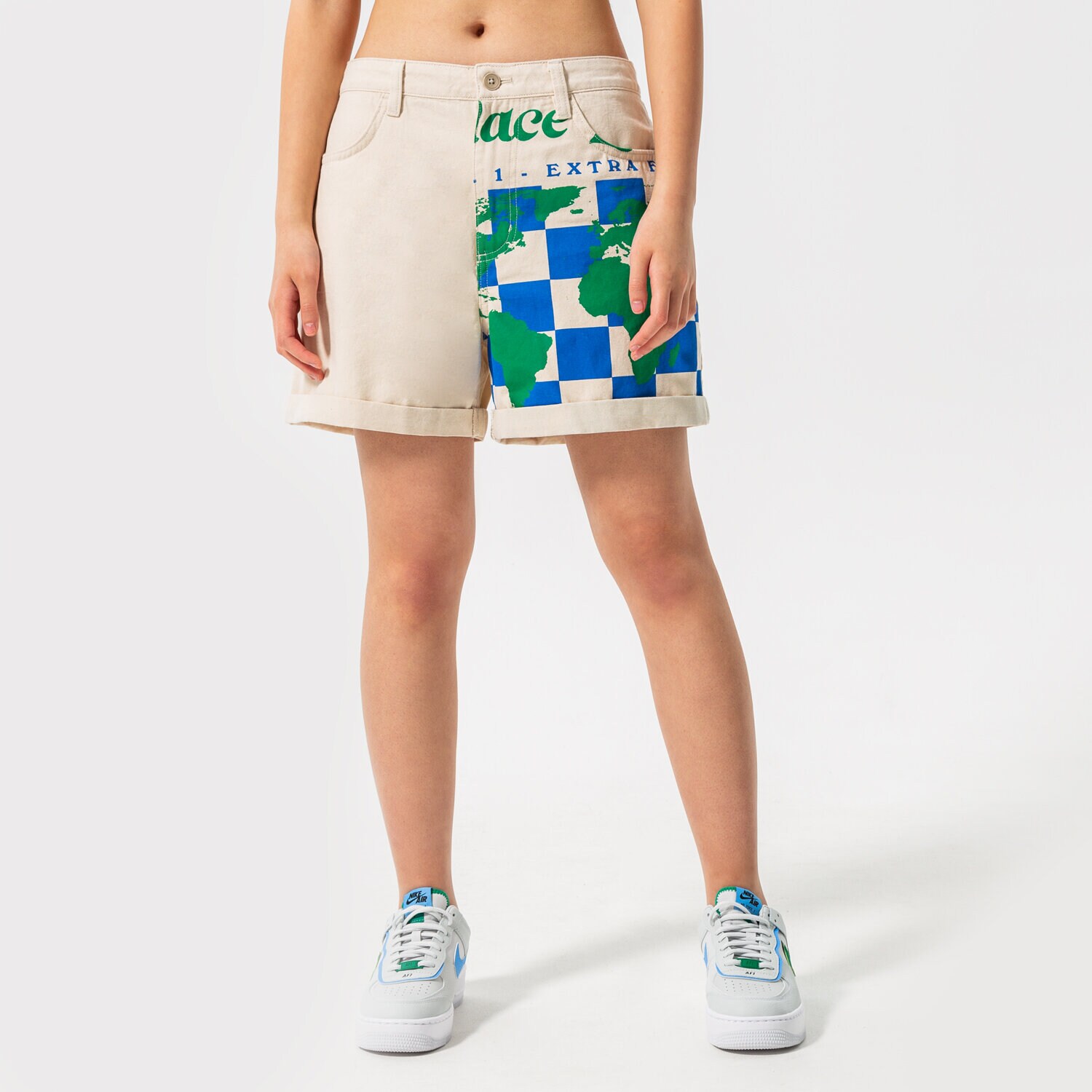 dámské kraťasy VANS ŠORTKY  ECO POSITIVITY SHORT VN0A5LHZ7VJ1 BÉŽOVÁ