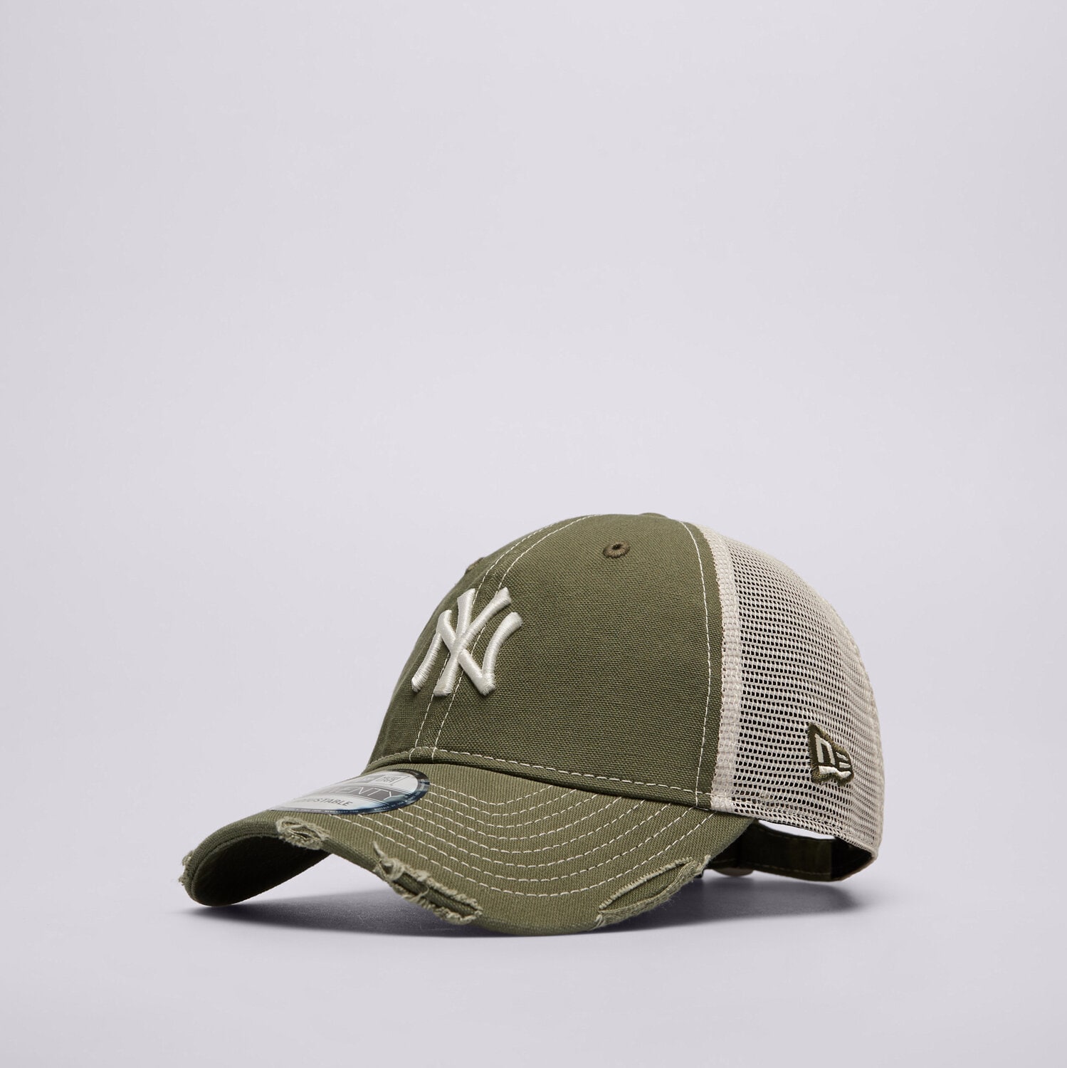 pánská kšiltovka NEW ERA ČEPICE COTTON CANV 920 TRUCKER NYY NEW YORK YANKEES 60856386 KHAKI