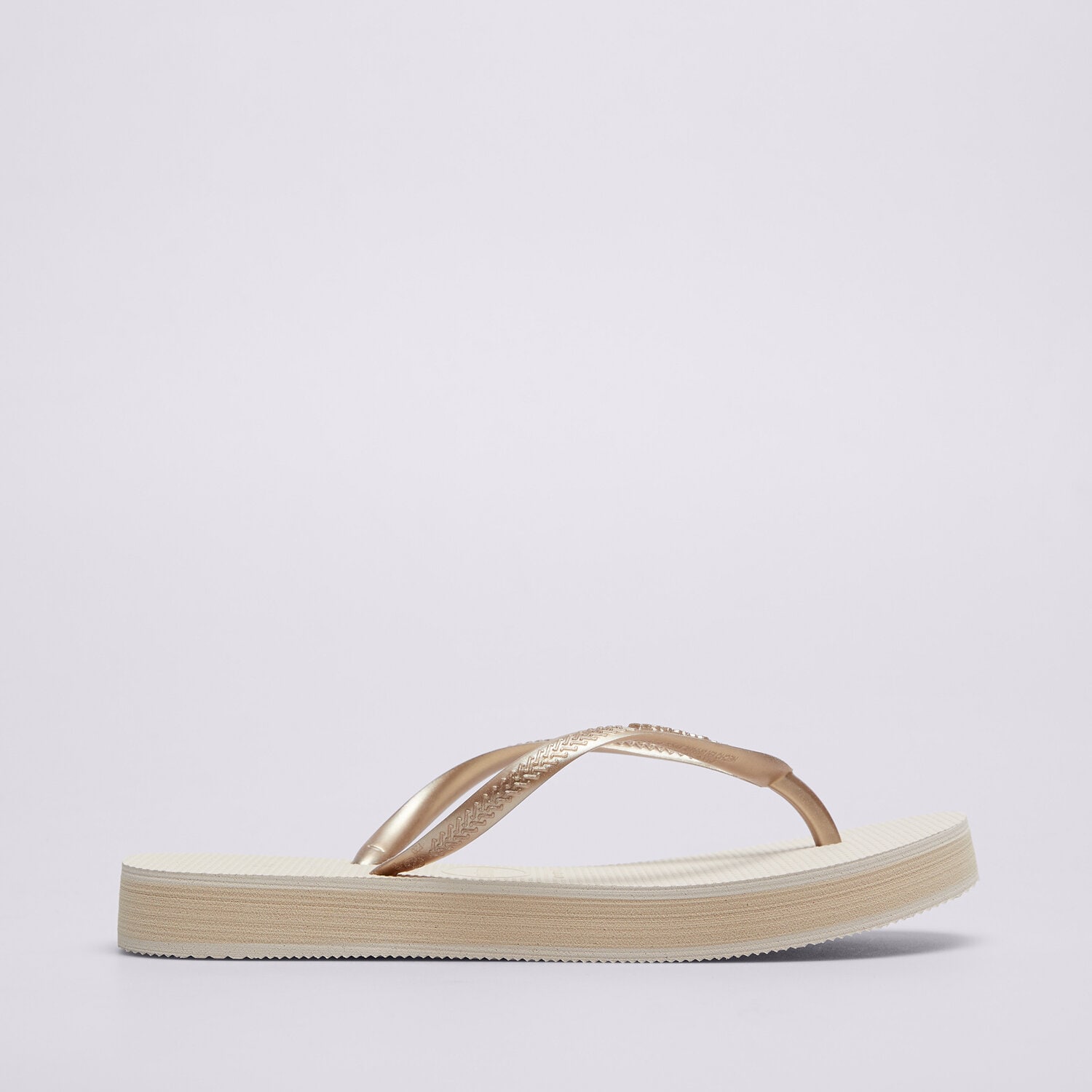 HAVAIANAS SLIM FLATFORM 4144537-0121 BÉŽOVÁ