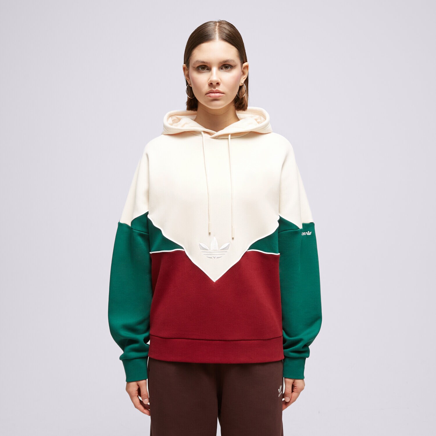 dámská mikina ADIDAS MIKINA S KAPUCÍ HOODIE IM1918 VÍCEBAREVNÁ