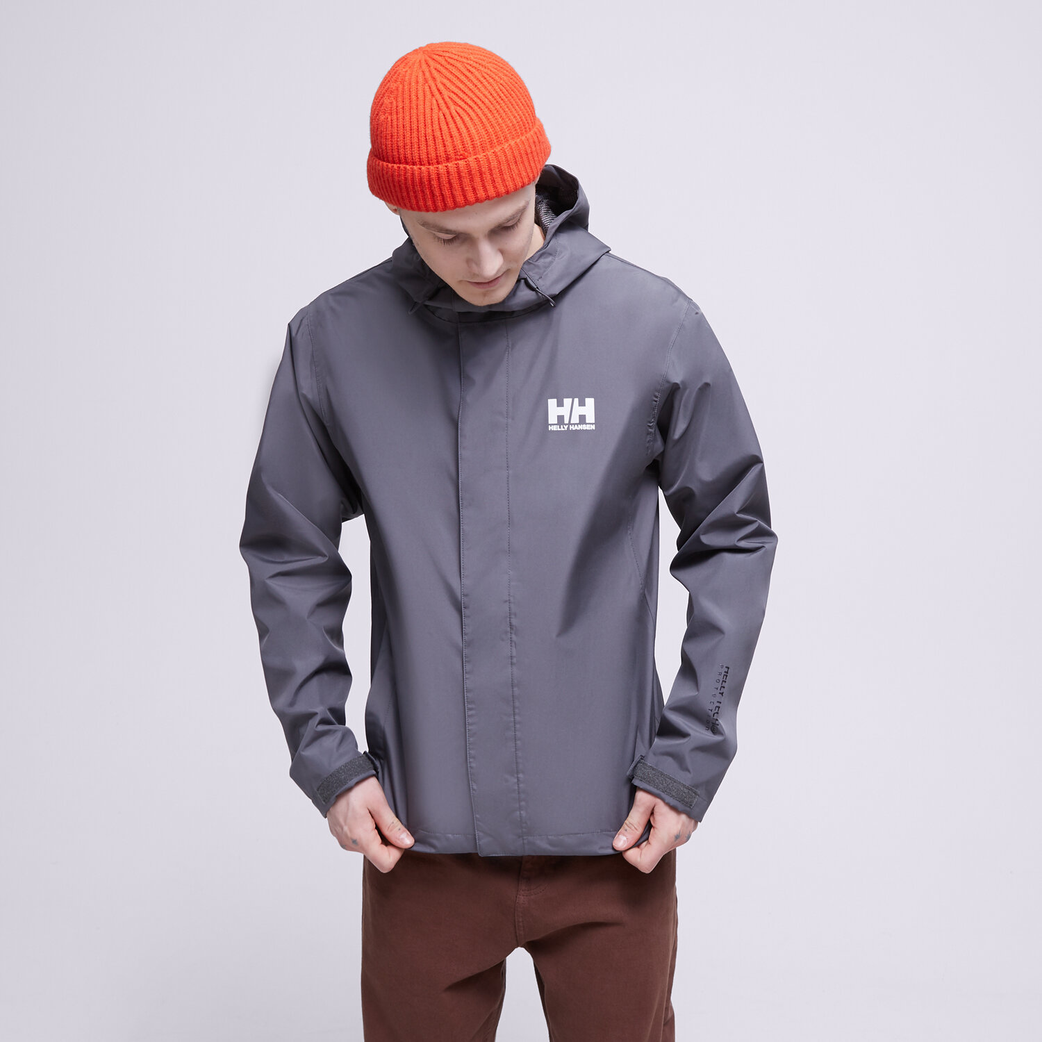 Přechodná bunda pánská (podzimní, jarní) HELLY HANSEN BUNDA SOFTSHELL SEVEN J JACKET 62047964 ŠEDÁ