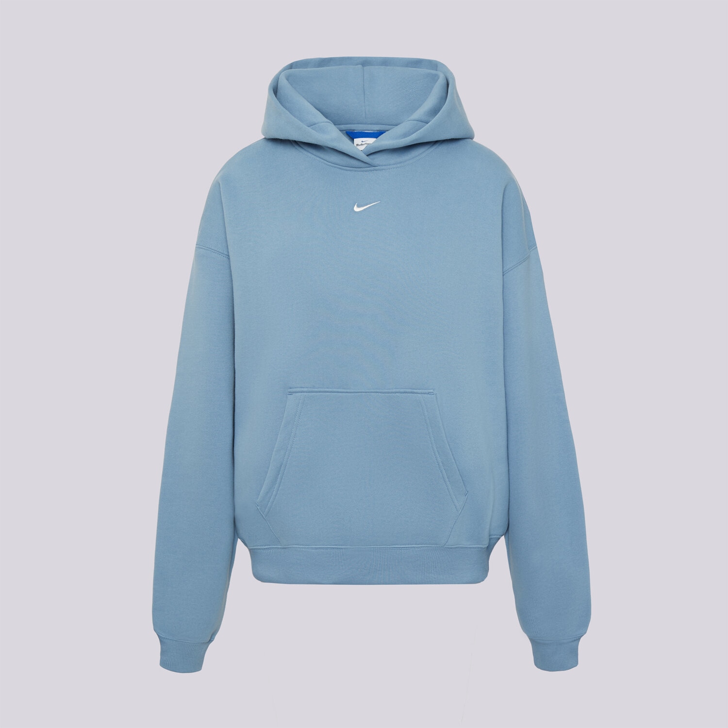 dámská mikina NIKE MIKINA S KAPUCÍ STDO FLC MW OS PO HDY IM8502-486 MODRÁ