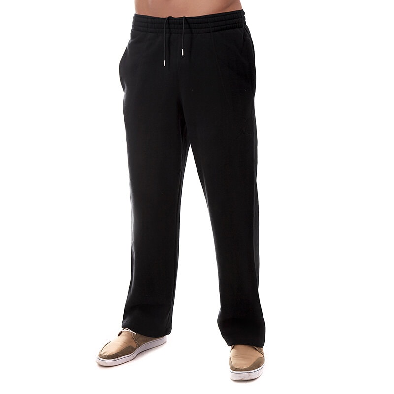 pánské kalhoty JORDAN KALHOTY  23/7 FLEECE PANT 547662010 ČERNÁ