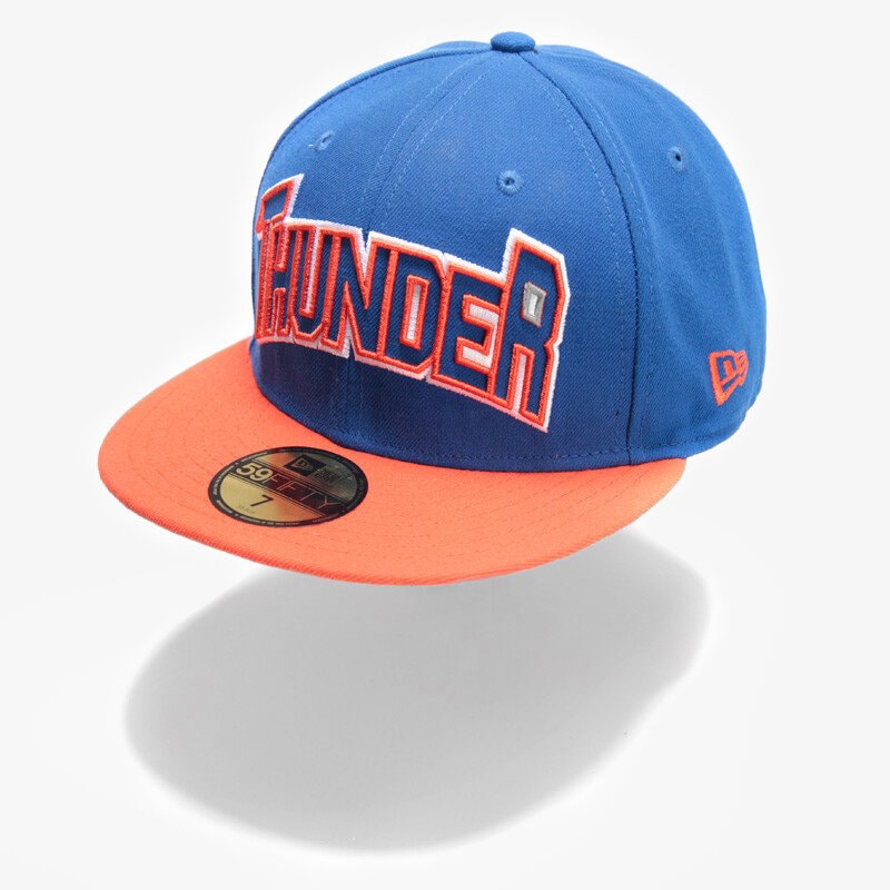dětská kšiltovka NEW ERA ČEPICE EDGE UP OAKLAHOMA THUNDERS 10782621 MODRÁ