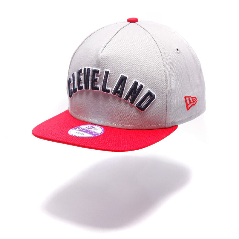 dětská kšiltovka NEW ERA ČEPICE K TURNOVER 2 CLEVELAND INDIANS 10849030 ŠEDÁ