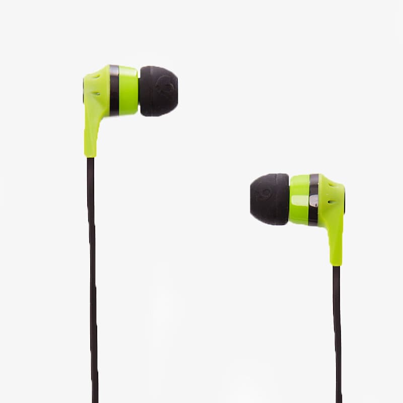 SKULLCANDY SLUCHÁTKA INKD 2.0 LIME GREEN/BLACK W/ MIC S2IKFY323 ZELENÁ