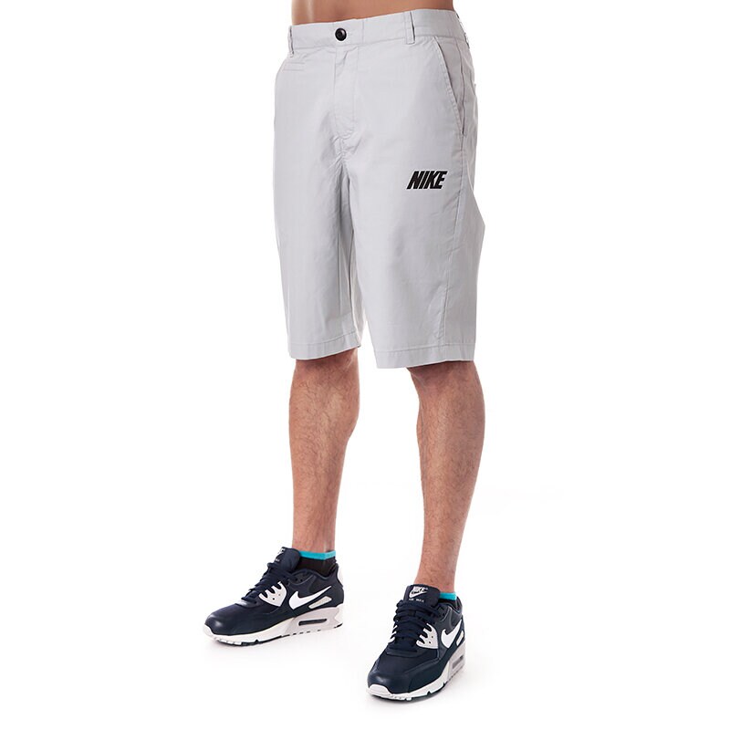 pánské kraťasy NIKE ŠORTKY  NIKE BASIC SHORT 585030022 ŠEDÁ