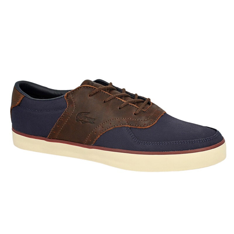 pánské boty casual LACOSTE GLENDON BROGUE  727SRM12222N2 TMAVOMODRÁ