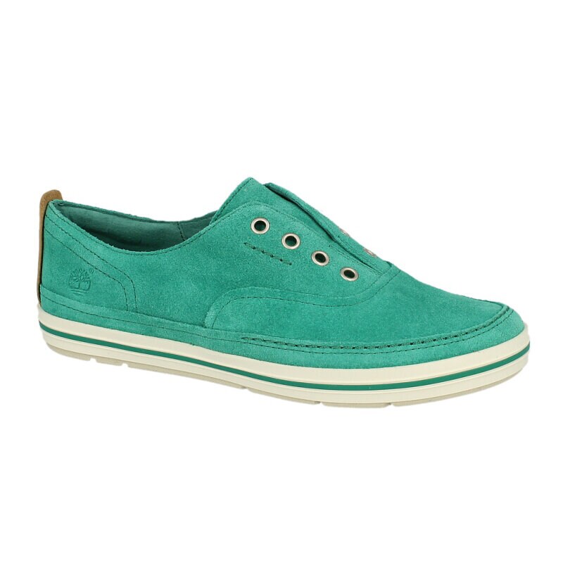 dámské tenisky TIMBERLAND EK CASCO BAY LACELESS SLIP ON 8846R ZELENÁ