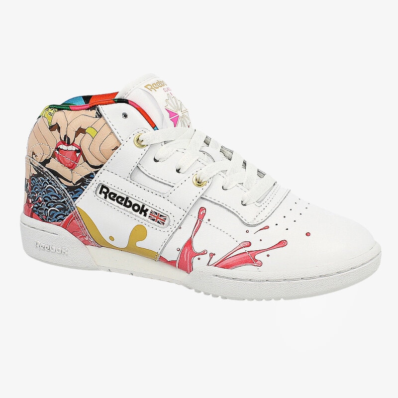 REEBOK WORKOUT MID M41900 BÍLÁ