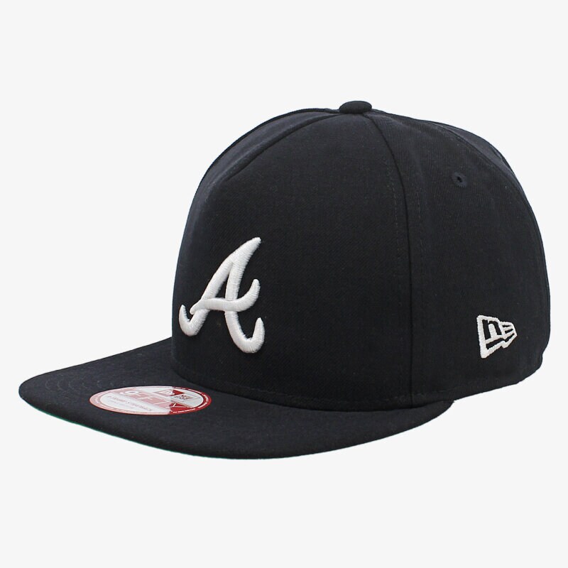 dětská kšiltovka NEW ERA ČEPICE CLASSIC TEAM ATLANTA BRAVES 10887926 ČERNÁ