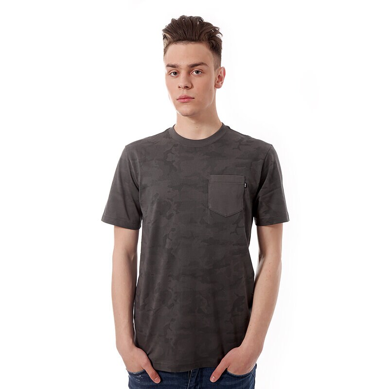 pánské tričko NIKE TRIČKO CAMO FUL BODY TEE 611704010 ŠEDÁ