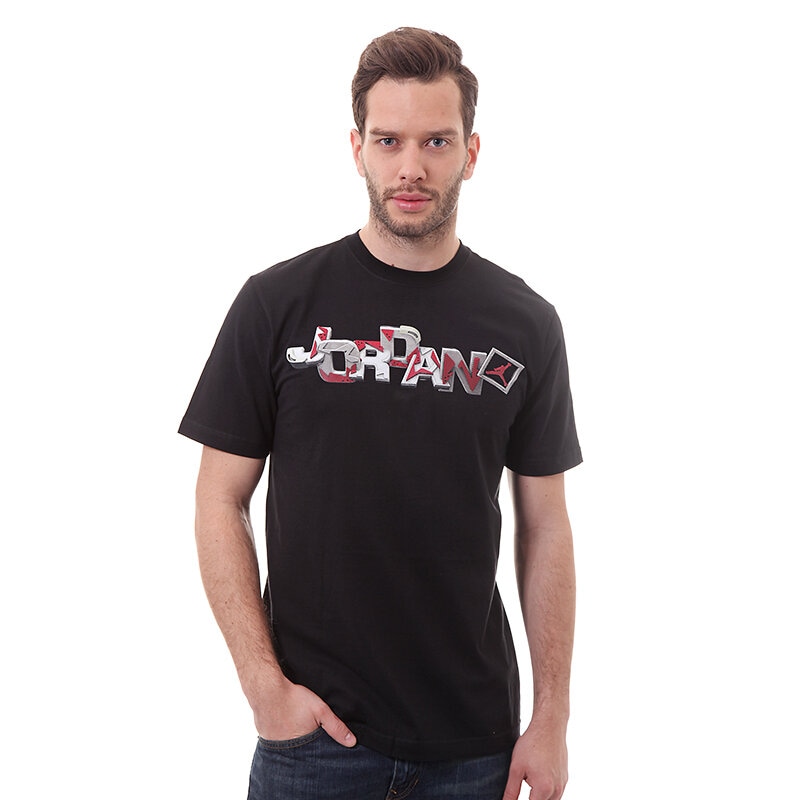 pánské tričko JORDAN TRIČKO AJ VI GO 23 RMX TEE 613024010 ČERNÁ