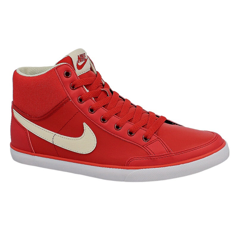 pánské tenisky NIKE CAPRI III MID LTR  579623610 ČERVENÁ