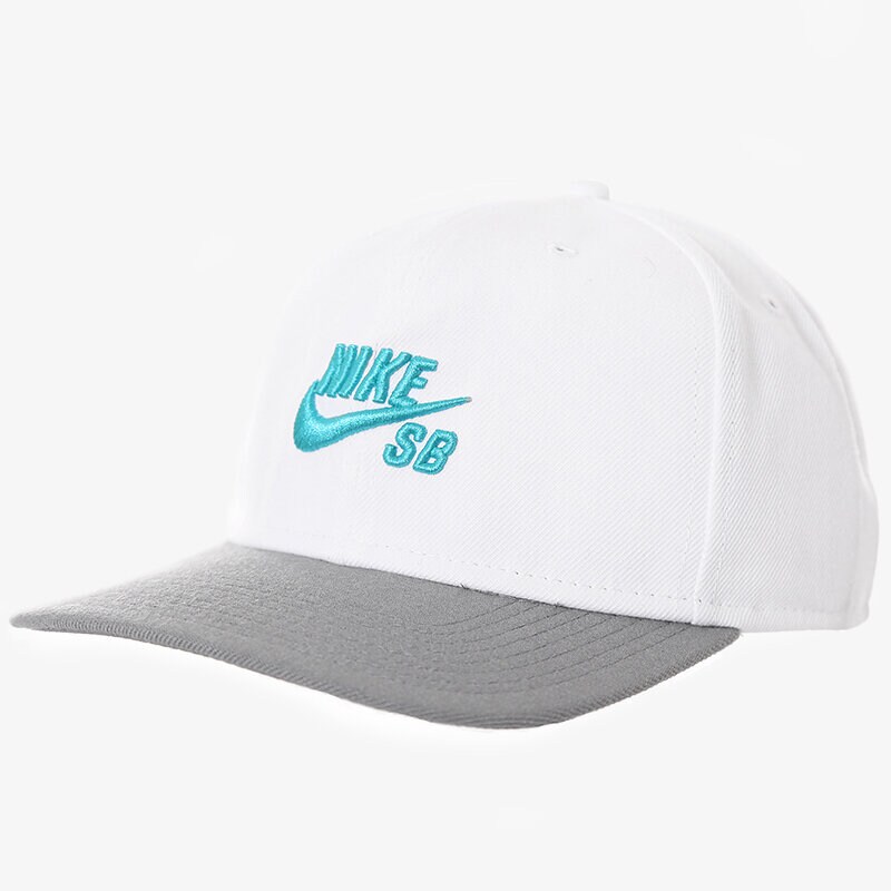 dětská kšiltovka NIKE ČEPICE SB ICON SNAPBACK 573629100 BÍLÁ