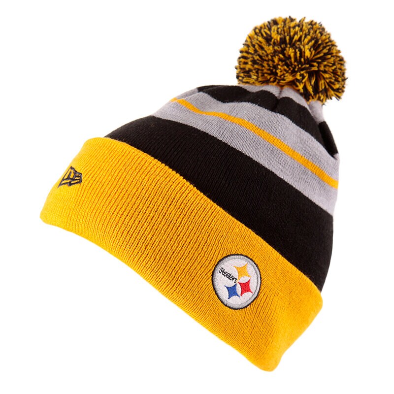 dětská čepice NEW ERA ČEPICE EMEA RETRO SCRI PITTSBURGH STEELERS 10877933 ČERNÁ