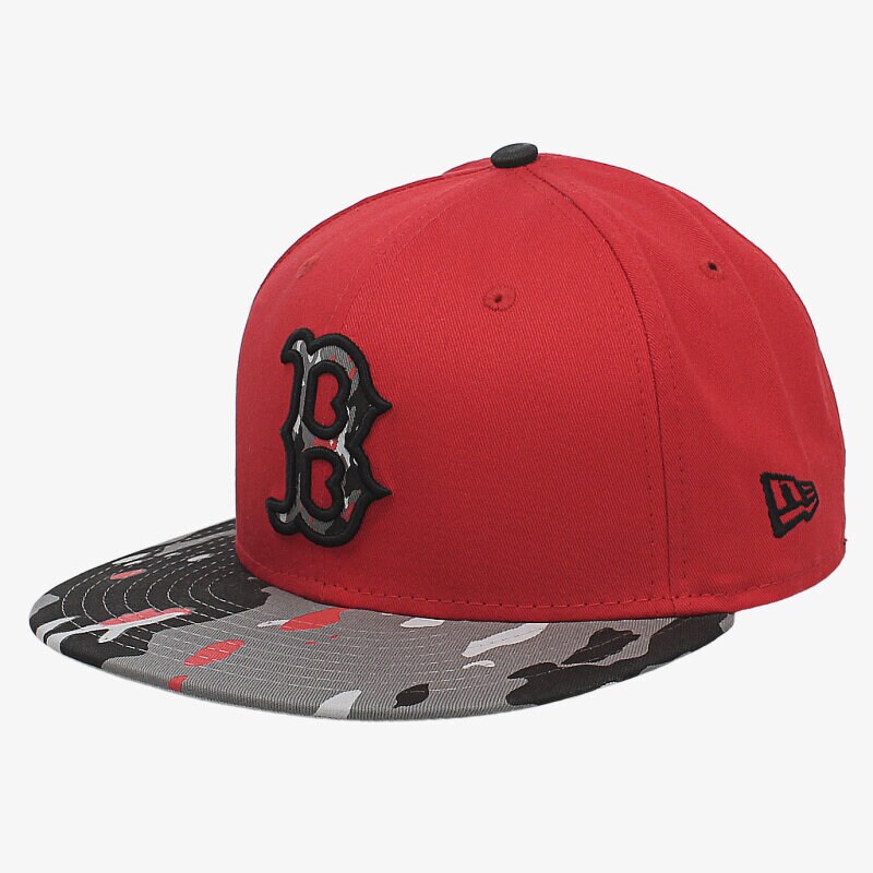dětská kšiltovka NEW ERA ČEPICE CAMO BREAK BOSTON RED SOX 10939718 VÍCEBAREVNÁ