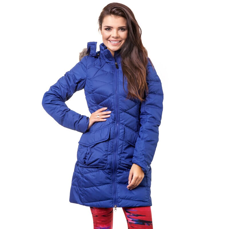 dámská zimní bunda NIKE BUNDA ALLIANCE PARKA - 550 HOOD 626972455 MODRÁ