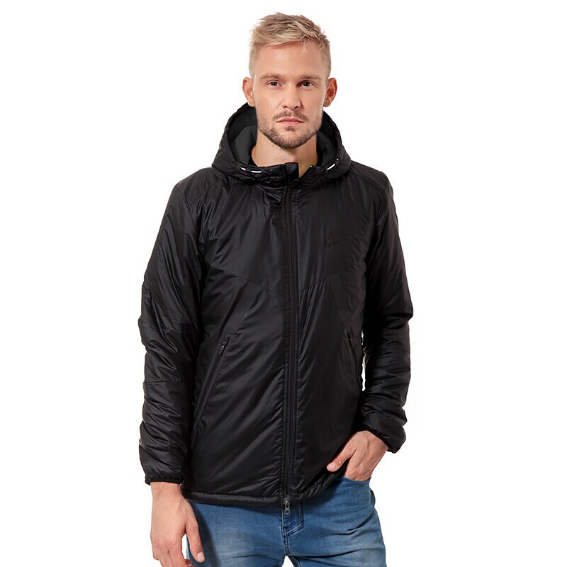 pánská zimní bunda NIKE BUNDA CASCADE JKT PRIMALOFT HD 614661010 ČERNÁ