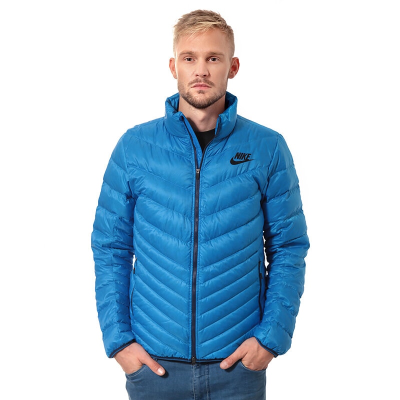 pánská zimní bunda NIKE BUNDA CASCADE DOWN JACKET 541460406 MODRÁ