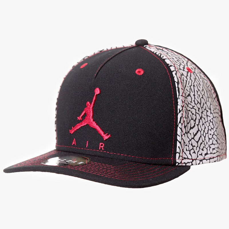 pánská kšiltovka JORDAN ČEPICE 3 SNEAKER SNAPBACK 635040010 ČERNÁ