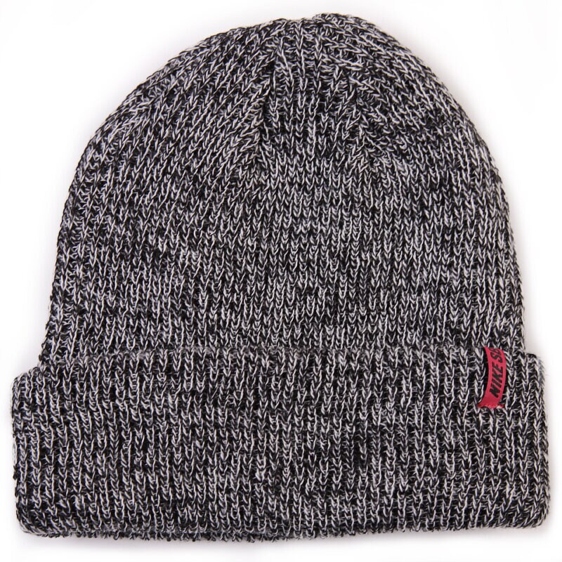 dětská čepice NIKE ČEPICE SB MARLED BEANIE 628679010 ČERNÁ