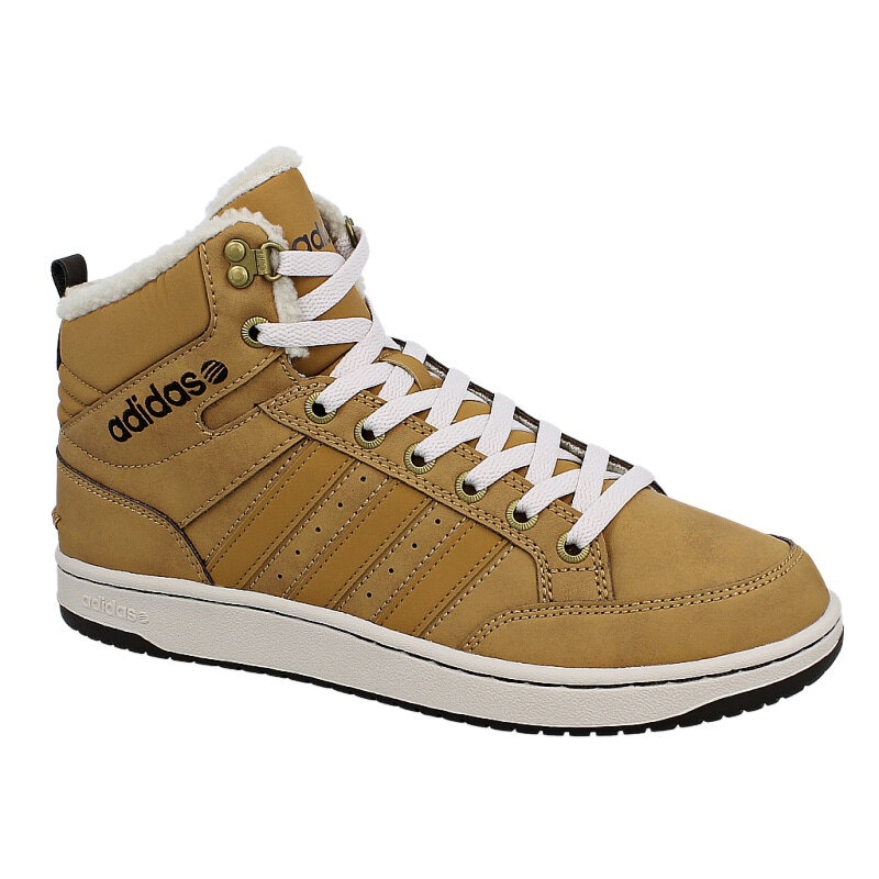 pánská outdoorová obuv ADIDAS NEO HOOPS PREMIUM F38422 HNĚDÁ