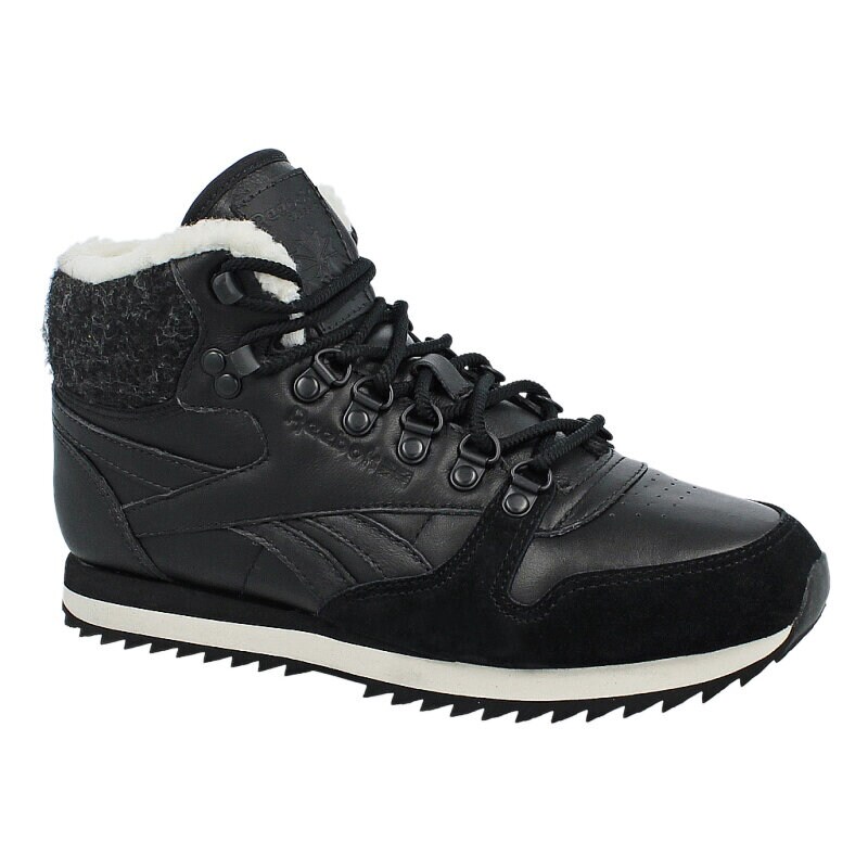 dámská outdoorová obuv REEBOK CL LTHR MID WW M42087 ČERNÁ