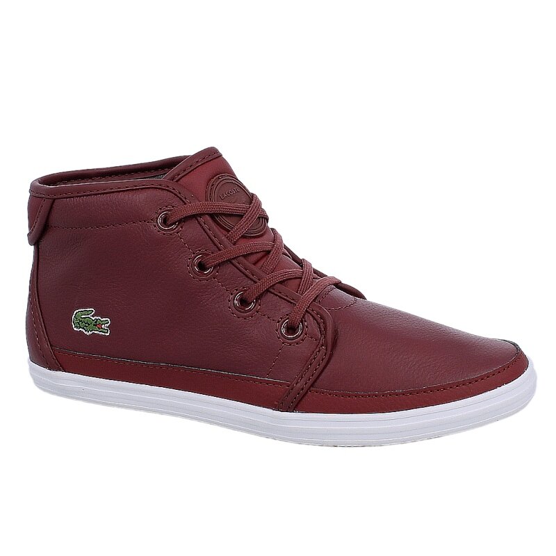 dámské tenisky LACOSTE ZIANE CHUKKA CHI 728SPW1061DR2 BORDOVÁ