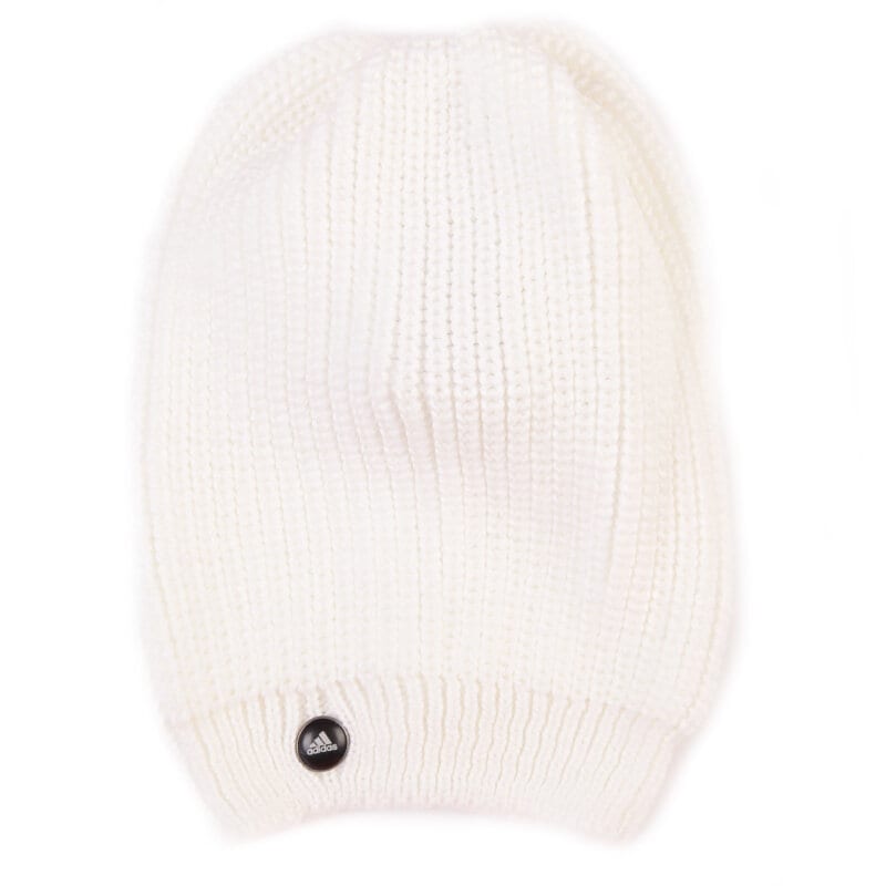 dámská čepice ADIDAS ČEPICE W ESS BEANIE M66507 BÍLÁ