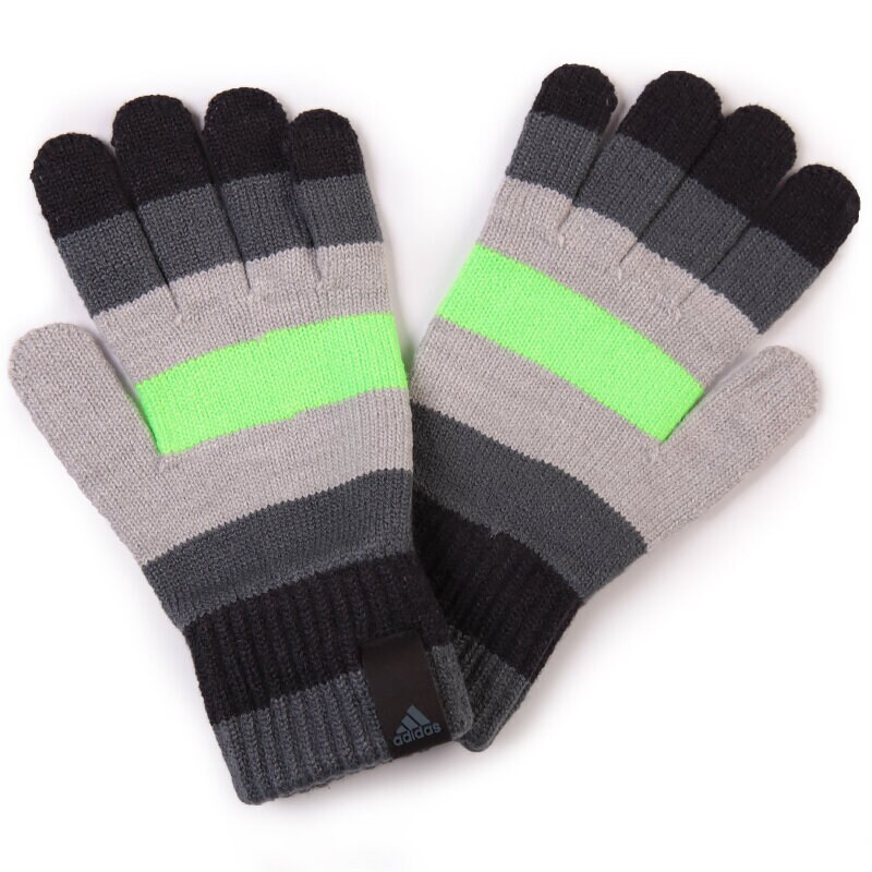 ADIDAS RUKAVICE STRIPED GLOVES M66616 ZELENÁ