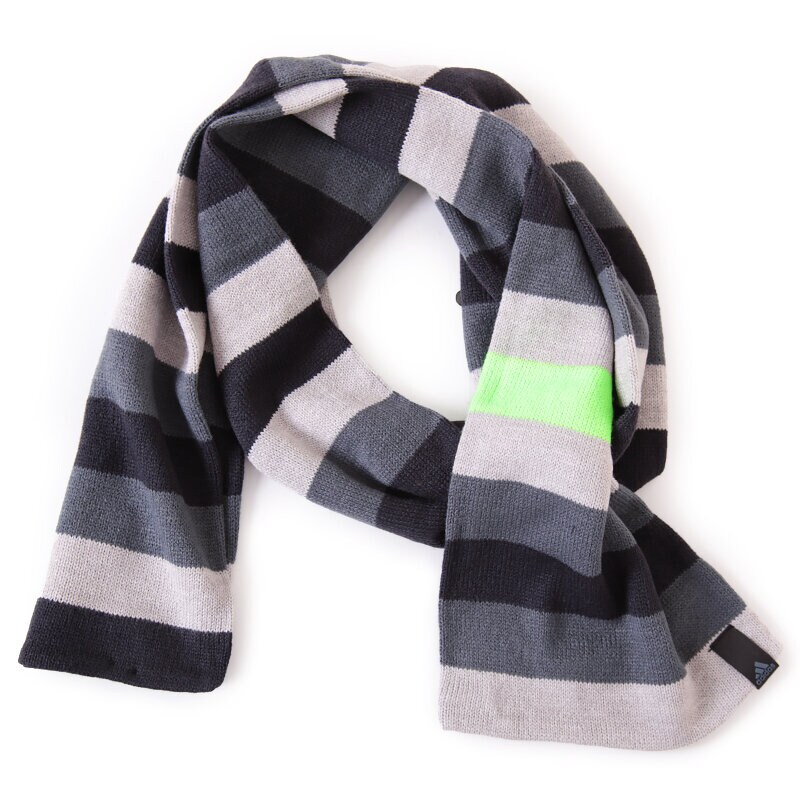 ADIDAS ŠÁLA STRIPED SCARF M66618 ZELENÁ