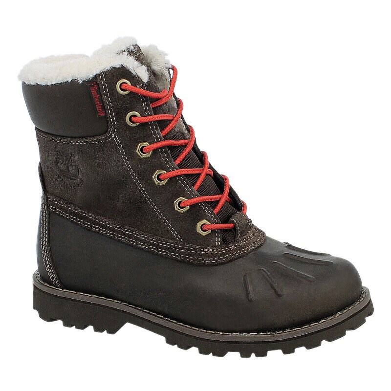 dětská outdoorová obuv TIMBERLAND ASPHALT TRAIL FTK 8372R HNĚDÁ