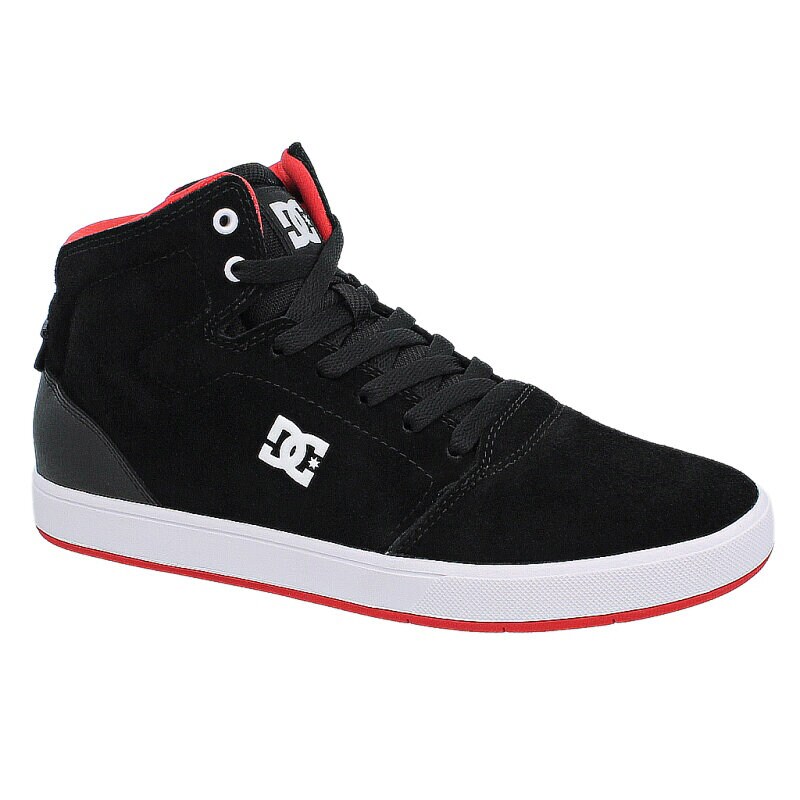 pánské skate boty (skateboardové) DC CRISIS HIGH ADYS100032BLR ČERNÁ