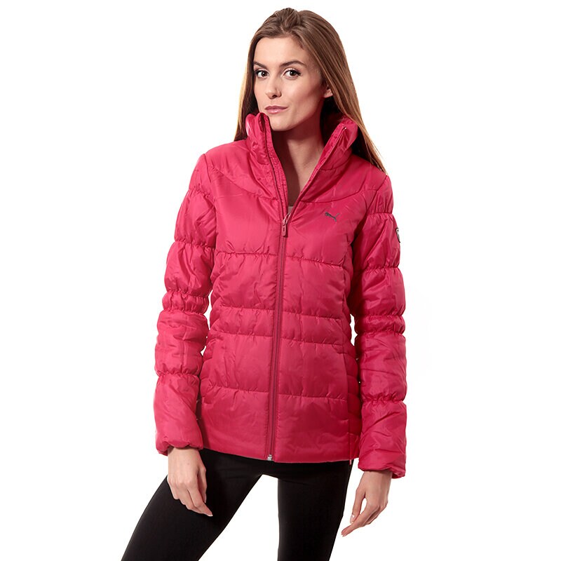 dámská zimní bunda PUMA BUNDA ESS PADDED JACKET CERISE 83006804 RŮŽOVÁ