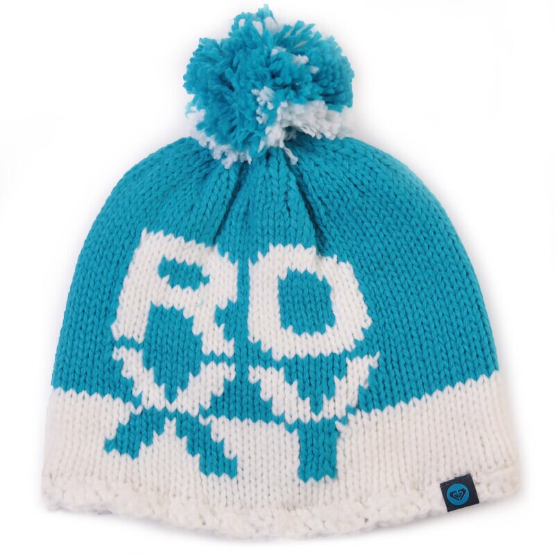 dětská čepice ROXY ČEPICE FJORD BEANIE ERJHA00056BMJO MODRÁ