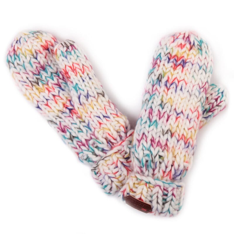 ROXY RUKAVICE NOLA MITTENS ERJHN00040WBBO VÍCEBAREVNÁ