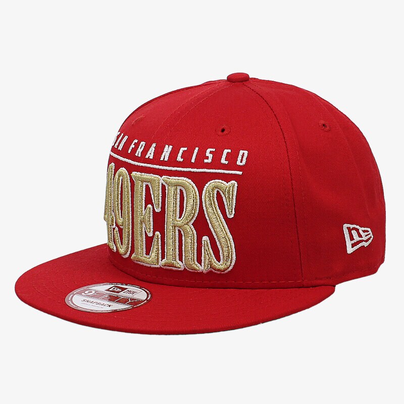 dětská kšiltovka NEW ERA ČEPICE BIG WORD NFL SAN FRANCISCO 49ERS 80001053 ČERVENÁ