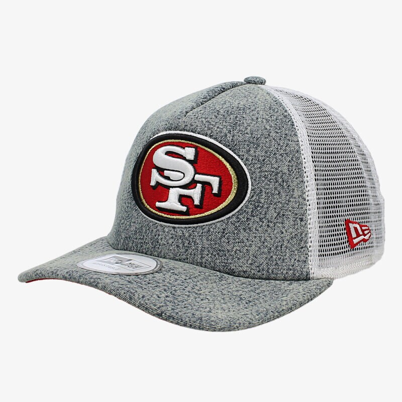 dětská kšiltovka NEW ERA ČEPICE ACID TRUCKER SAN FRANCISCO 49ERS 80006177 ŠEDÁ