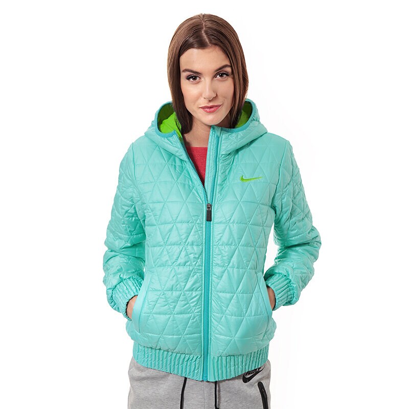 dámská zimní bunda NIKE BUNDA ALLIANCE JACKET- PADDED 615156364 ZELENÁ