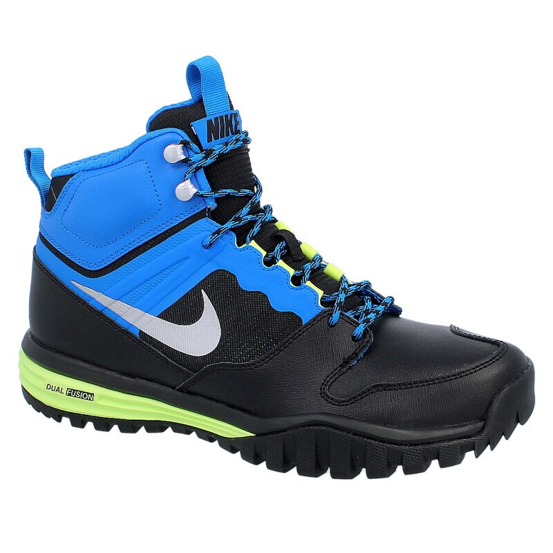pánská outdoorová obuv NIKE DUAL FUSION HILLS MID  685361470 ČERNÁ