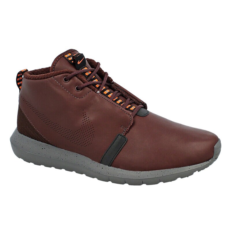 pánské tenisky NIKE ROSHE RUN NM SNKERBOOT PRM 684704200 HNĚDÁ