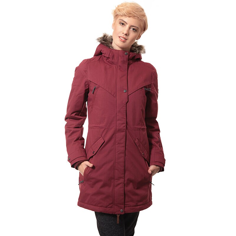 dámská zimní bunda O'NEILL BUNDA ADV J PARKA 4551023059 BORDOVÁ